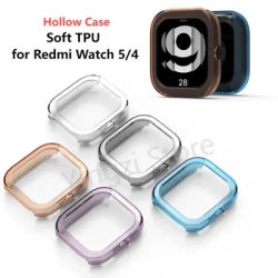 Coque Creuse Souple en TPU pour Montre Redmi Watch 5, Accessoire de Protection Anti-choc pour Smartwatch EepSmart Watch 5