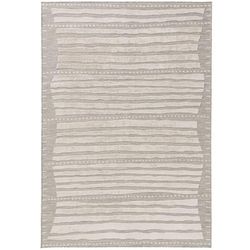 Tappeto per interno ed esterno beige 160x230 cm
