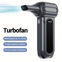 TEMU Electric Air Duster-150000rpm Super Power Cordless Air Duster, Rechargeable Brushless Motor Durable Blower, 3-gear Adjustable Dust Blower For Computer, Keyboard, Outdoor, House And Car