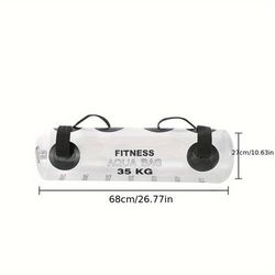 TEMU Sports Fitness Strength Training Small Foldable Water Column Fitness Weight Water Bag Training Inflatable