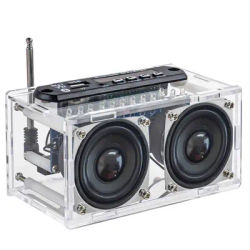 Kit de haut-parleur Bluetooth bricolage avec radio FM, 87.5-108 Z successifs, projet de soudure