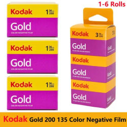 Kodak GOLD 200 135 Color Negative Film 1-10 Roll 35mm Film 36 Exposure per Roll Fit For Fujifilm