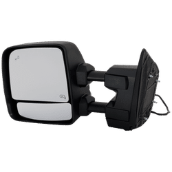 JC Whitney Mirror Textured Black, Driver Side, 1-year limited warranty JNS196EL-S