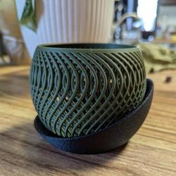 TEMU 1pc Irregular Hollowed Orchid Pot, Modern Bouquet Display Tray - Durable Plastic Indoor And Outdoor Plant Container - Suitable For Succulents, Herbs, Small Plants