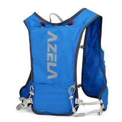 Gilet da corsa Pacchetto d'acqua Gilet di idratazione Manicotti Riflettente Impermeabile Asciugatura Rapida Nylon per Maratona Escursionismo Jogging