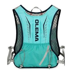 Gilet da corsa Pacchetto d'acqua Gilet di idratazione Manicotti Riflettente Impermeabile Asciugatura Rapida Poliestere per Maratona Escursionismo Jogging