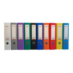 TEMU Pack Of 10 A4 Assorted Colour Paperbacked Lever Arch Files By Janrax
