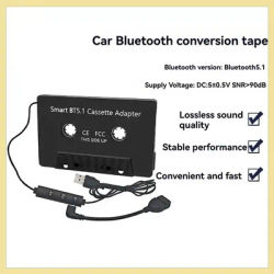 Adattatore per cassetta di alta qualità Adattatore per cassetta wireless universale Bluetooth 5.1 per auto camion con lettore APP cassetta