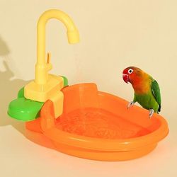 TEMU 1pc Parrot Fun Bathing Tub, Bird Toy