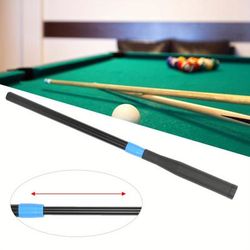 TEMU Professional British Billiards Pool Cues Extension Telescopic Stretch Snooker Rod Supplies Accessories Black