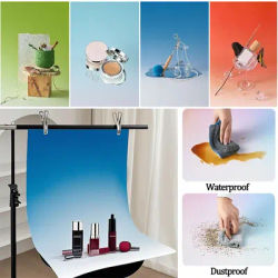 Gradient Color Photo Backdrops 57*87CM 2 Sided Photography Waterproof Backgrounds Studio Products