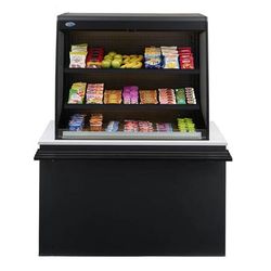 Federal VNSS6060S-SLD 59 1/4" Vision Series Self Service Open Air Case - 3 Levels, 120v, Specify
