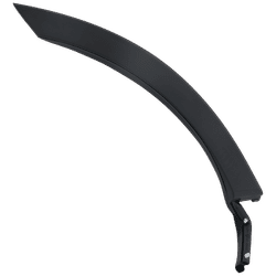 JC Whitney Fender Trim Plastic Textured Black, Rear, Passenger Side, Front Section, 1-year unlimited-mileage warranty GH55390001