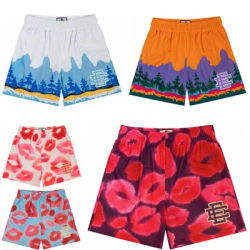 Eric Emanuel Summer Men Sports Shorts Fitness Basketball Beach Pants Mesh Breathable Gym Training Men's sweatpants