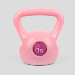 TEMU Pink Kettlebell For Women – In 2kg–20kg – Ergonomic Grip, Stylish Design & Durable Build For Strength Training, Home Workouts, & Crossfit