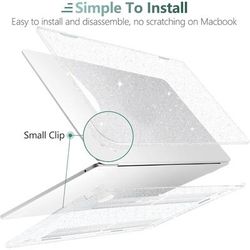 TEMU Air/pro 13/14/15-inch (m2/m3) 2022/2023/2024, Polycarbonate Hard Shell Case, Lightweight, Scratch Resistant, Protective Cover With Support