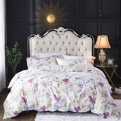 TEMU 3pcs Flower Duvet Cover Set