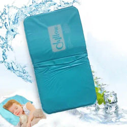 Oreiller froid d'été, masseur, tapis d'insertion de thérapie, soulagement musculaire, oreiller rafraîchissant, coussin d'aide au sommeil, oreiller en PVC pour le cou