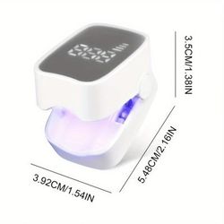 TEMU Portable Nail Lamp - Usb Rechargeable, Led Light For Nail Health, Ideal For Home And Travel, Perfect Gift For , Nail Care Device | Modern Nail Lamp | Rechargeable Battery, Nail Lamp