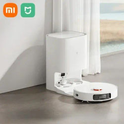 XIAOMI NORMA MIJIA Robot Autopulente Aspirapolvere Mop 2 Pro Robot per la pulizia della casa intelligente 4000PA Strumenti per la pulizia Smaltimento dello sporco Navigazione LDS