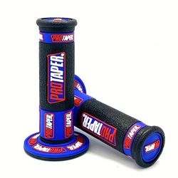 "TEMU 2pcs Motorcycle Hand Grips, 7/8" Motorcycle Throttle Handlebar Grips For Crf Exc Yzf Motorcycles Bikes"