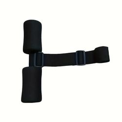 TEMU Portable Door Push-up Bar - Adjustable Nordic Leg Strap For Abdominal And Calf Muscle Training, Core And Leg Workouts - Home Fitness, Squats, And Sit-ups - Instant Gym In Your Door Frame