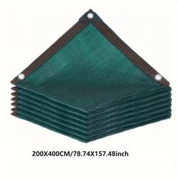 TEMU 1 Breathable Outdoor Sunshade Sail, Uv Protection Shade Shape Sunscreen Cloth, Breathable Plant Cover Suitable For Balcony, Patio And Pool Yard Shade - Durable Outdoor Tarpaulin