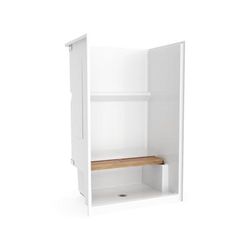 Dreamline DreamLine Straight Teak Shower Bench for 60" Shower 10043854-185