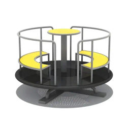 Factory Price Educational Play Toys Equipment Rides Small Carousel Garden Children Playground Game Center Merry Go Round