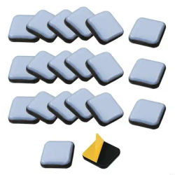 R9UF 20 PC Furniture cursori PTFE mobili auto adesivi mobili muove silenziosa mossa silenziosa