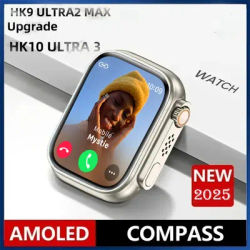 Nouveau original HK10 ULTRA 3 Smartwatch hommes 4G ROM ChatGPT NFC boussole HK9 ULTRA2 MAX mise à niveau montres sport BT appel montre intelligente hommes