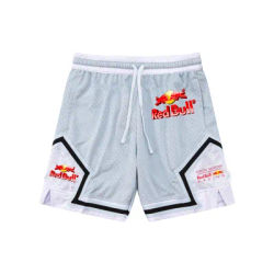 Red Bull Newest Shorts Men 2 in 1 Running Training Gym Shorts Fitness Joggers Jogging Summer Sports Shorts Workout Short Pants