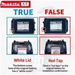 2025 Makita BL1860 BL1850B BL1850 BL1840 BL1830 Screwdriver Battery & Charger 18v Replacement Power Tool Batteries.