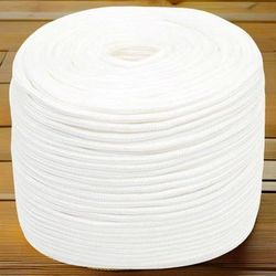 TEMU Heavy-duty 10mm White Nylon Rope For Boats - 82ft Long, 122lb Tensile Strength, Ideal For Marine & Outdoor Use