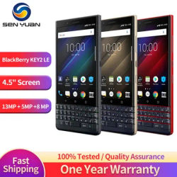Original BlackBerry Key2 LE 4G Mobile Phone Unlocked 4.5''Display 13MP+5MP Camera 3GB/4GB RAM 32GB/64GB ROM Octa Core key2 le