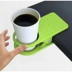 Pince porte-boissons Portable, vert, multifonctionnel, bouteille de table, café, eau, porte-gobelet (1 pièces)