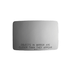 Burco Mirror Glass, Passenger Side, 90 Day Warranty 3041