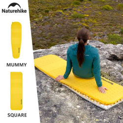 Naturehike Self-inflating Air Mattress 3.6 R-value Camping Ultralight Portable Automatic Inflatable Air Mats Sleeping Pad