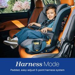 Chicco MyFit ClearTex Harness + Booster Car Seat - Obsidian