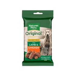 100g Lamb & Chicken Original Dog Treats Natures Menu Dog Snacks
