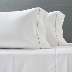 Luna Sateen Pillowcases - Cadet Blue, Standard - Frontgate Resort Collection™