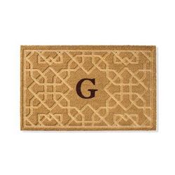 Piper Monogrammed Door Mat - 30" x 48", T - Frontgate