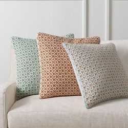 Blake Pillow Cover - Green - Frontgate