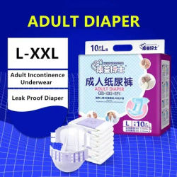 Adult Diaper Anti Side Leakage Disposable Adults Elderly Puerpera Incontinence Urinal Diaper Physiological Pant Safety Underwear