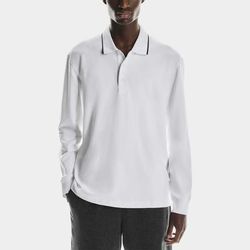 On Courtside Long-T Polo Men's Tennis Apparel White