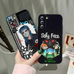 Game Sally Face Phone Case for Samsung Galaxy S23 S22 S24 S20 S21 Ultra Fe Plus A34 A54 A24 A52 A53 M54 Cover