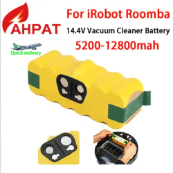 2025 New AHPAT 14.4 V, 5200-12800mAh,Bateria Para IRobot Roomba, 500, 600, 700, 800, 900 Series, 620, 650, 770, 780, 580