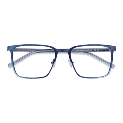 Male s square Navy Acetate,Metal Prescription eyeglasses - Eyebuydirect s Sharman