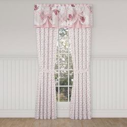 Bungalow 84 Inch Window Panel Pair by Royal Court in Rose (Size ONE SIZE)