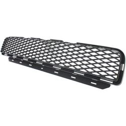 ReplaceXL Bumper Grille Plastic Textured Black, Front, Center, 1-year unlimited-mileage warranty REPC015308